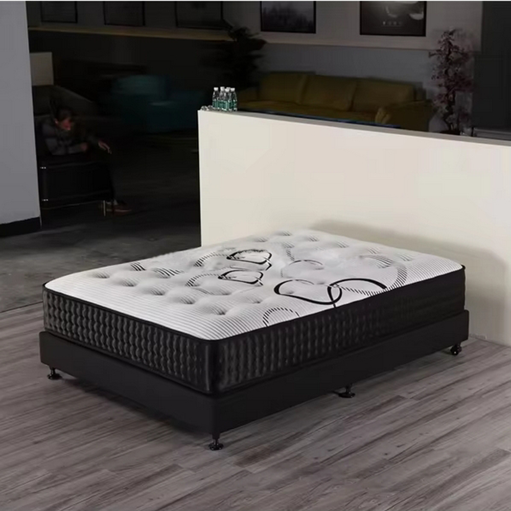Memory Foam Mattress In A Box Queen - # ที่นอนไฮบริดคุณภาพสูงพร้อมเจลเมมโมรี่โฟม ขนาดควีนไซส์ บรรจุในกล่อง รองรับหลังและเอว
