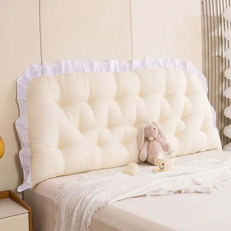 Headboard Cushion Backrest Tatami - เบาะพิงหลังสไตล์เจ้าหญิง 1 ชิ้น สำหรับหอพัก ป้องกันการชน ตกแต่งข้างเตียง