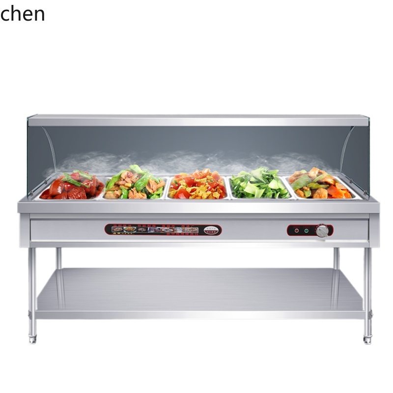 Tables - ฝาครอบแก้วฉนวนกันความร้อนสำหรับโต๊ะอาหารฟาสต์ฟู้ด ZML สำหรับร้านอาหาร รถบรรทุกทำอาหาร ซุป บ่อเก็บความร้อน