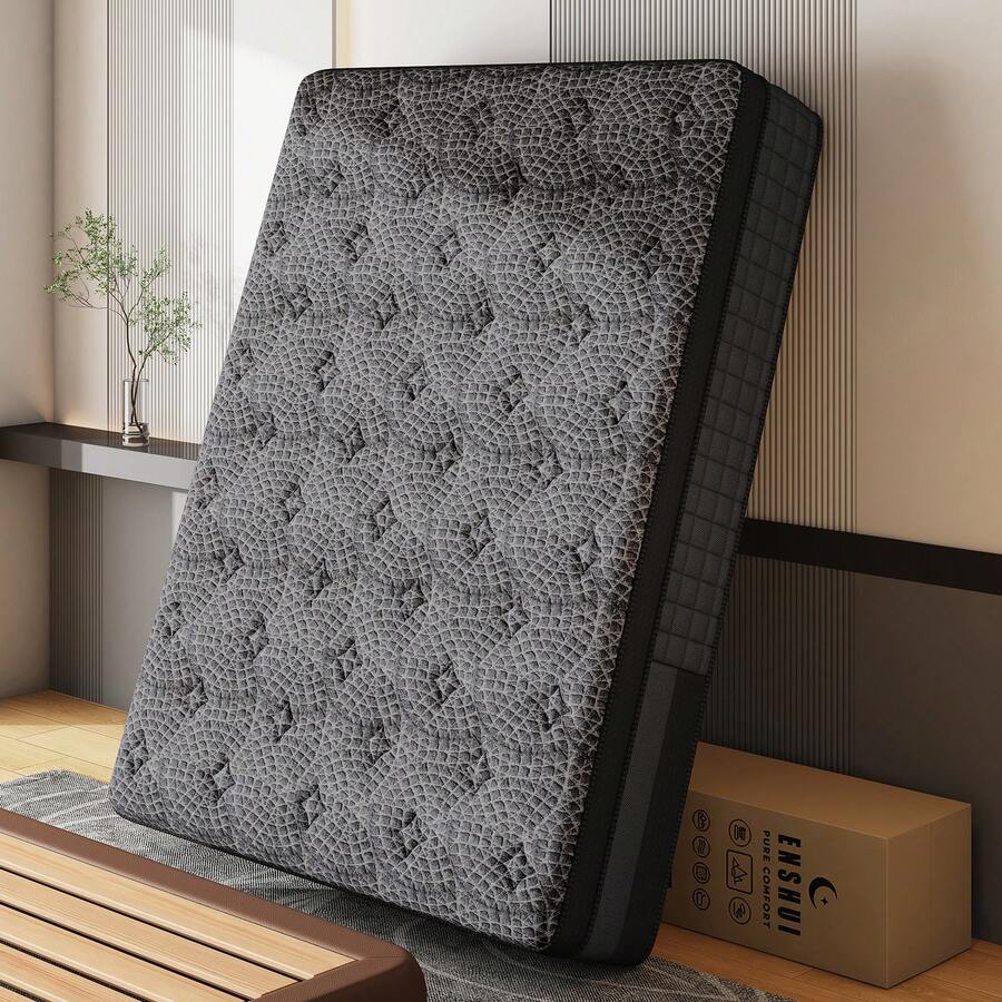 Memory Foam Mattress In A Box Queen - ที่นอนขนาดควีนและคิง 12/14 นิ้ว บรรจุในกล่อง – โฟมเมมโมรี่เจล