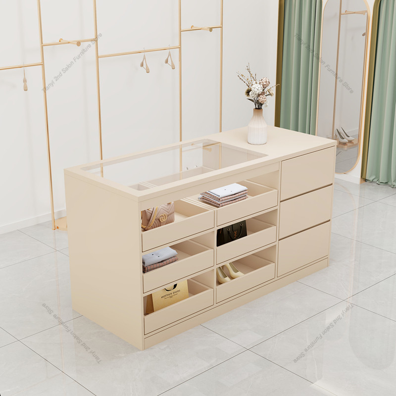 ตู้โชว์แบบเกาะสำหรับร้านเสื้อผ - Office Furniture บทวิจารณ์และราคา