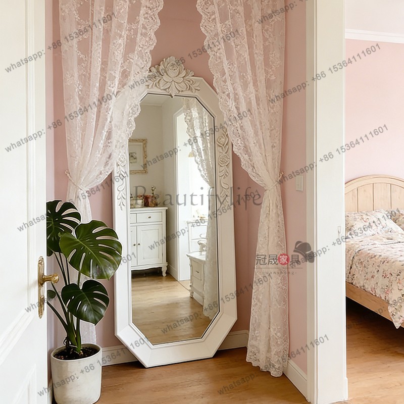 กระจกเงาเต็มตัวแบบตั้งพื้นถึงเ - Full Length Mirror Jewelry Armoire บทวิจารณ์และราคา