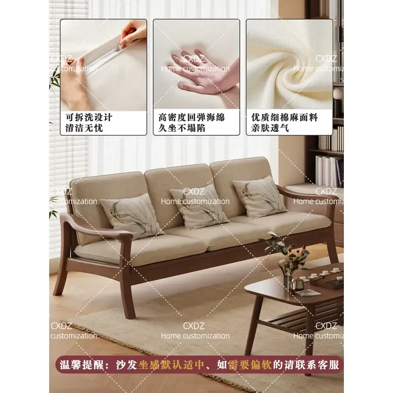 โซฟาไม้จริง 3 ที่นั่ง ทรงตรง ส - Sofas บทวิจารณ์และราคา