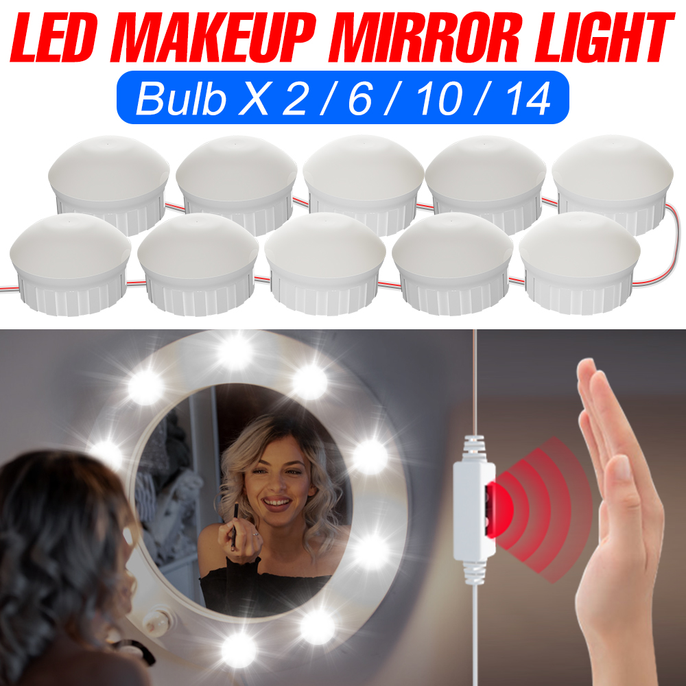 แต่งหน้ากระจกโต๊ะเครื่องแป้งมื - Dressing Table Vanity With Lighted Mirror บทวิจารณ์และราคา