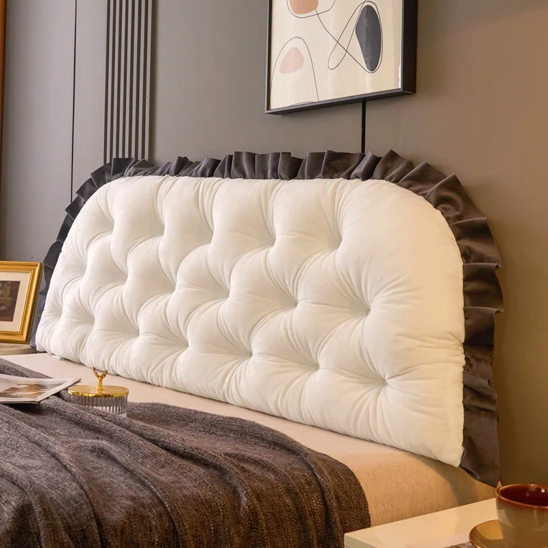 หมอนรองศีรษะหัวเตียงกำมะหยี่คร - Headboard Cushion Backrest Tatami บทวิจารณ์และราคา