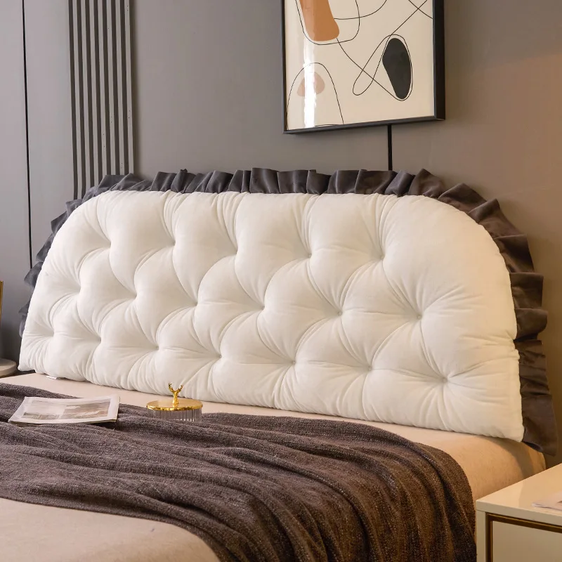 หมอนรองศีรษะหัวเตียงกำมะหยี่คร - Headboard Cushion Backrest Tatami บทวิจารณ์และราคา