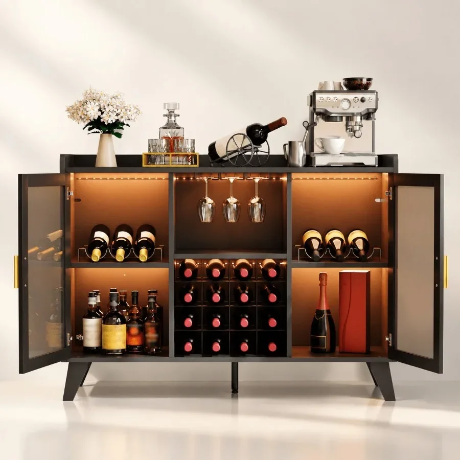 ตู้บาร์พร้อมไฟ LED สำหรับเก็บไ - Storage บทวิจารณ์และราคา