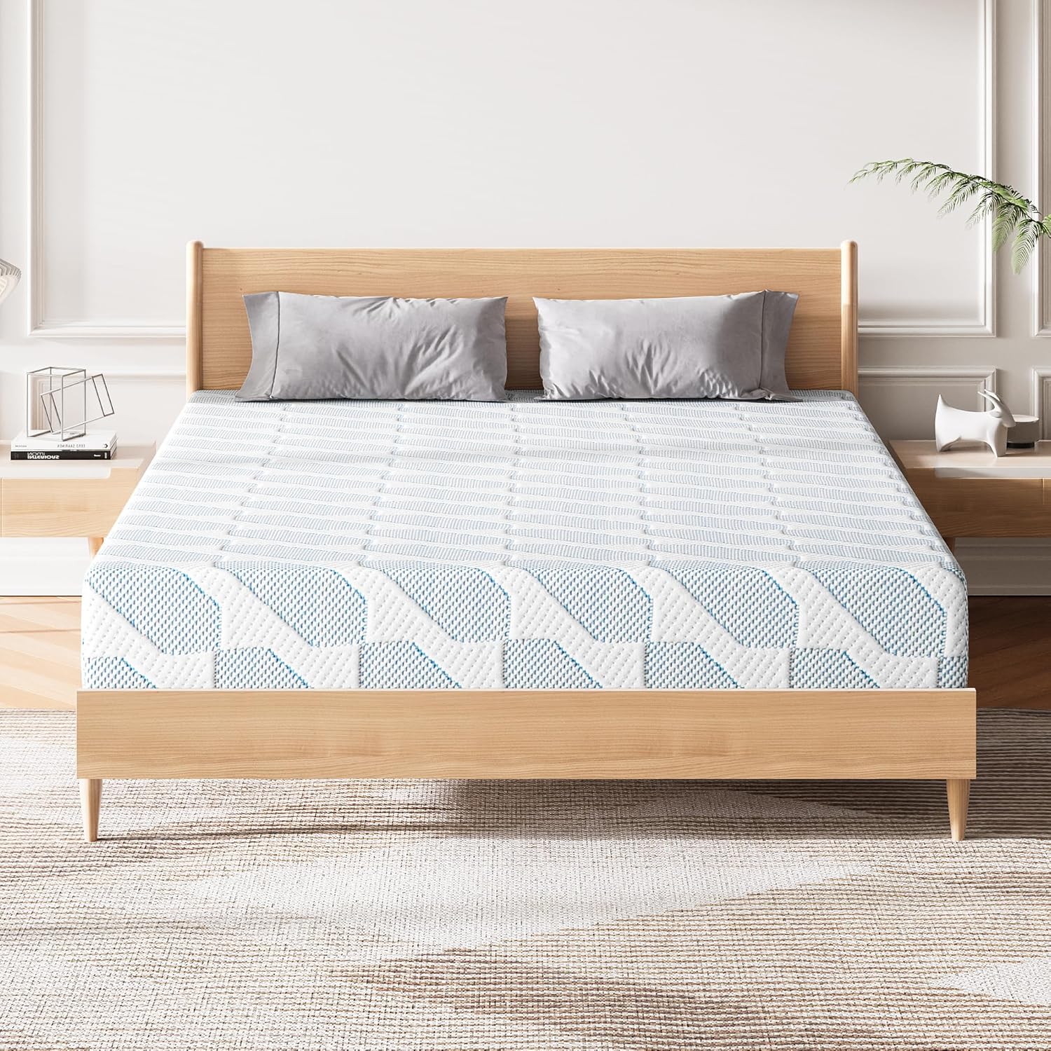 ที่นอนขนาดควีนไซส์ 10 นิ้ว Coo - Memory Foam Mattress In A Box Queen บทวิจารณ์และราคา