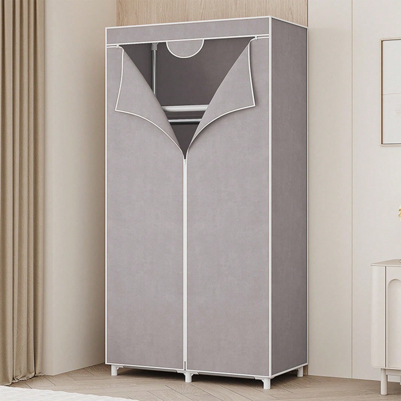 ตู้เสื้อผ้าแบบพกพา ทำจากผ้า มี - Wardrobe Closet Portable Fabric Cover บทวิจารณ์และราคา