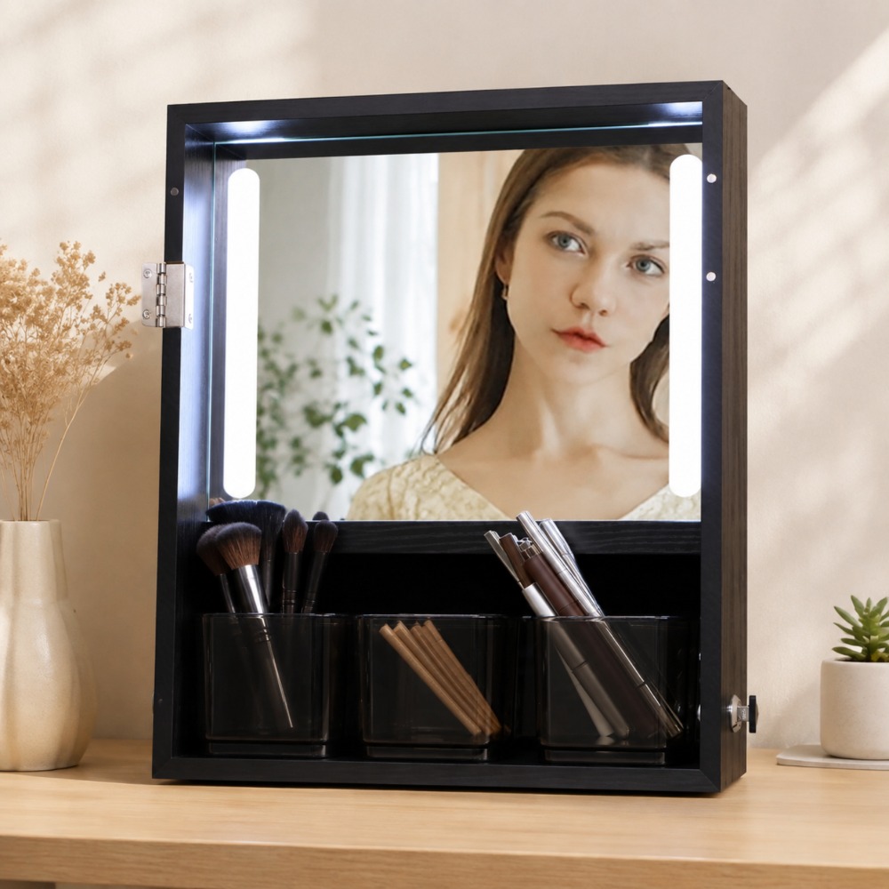 ตู้เก็บเครื่องประดับแบบตั้งพื้ - Full Length Mirror Jewelry Armoire บทวิจารณ์และราคา