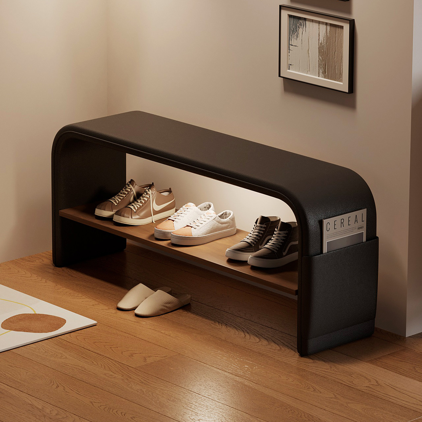 ตู้เก็บรองเท้าสำหรับทางเข้าบ้า - Shoe Rack Cabinet Narrow Entryway บทวิจารณ์และราคา