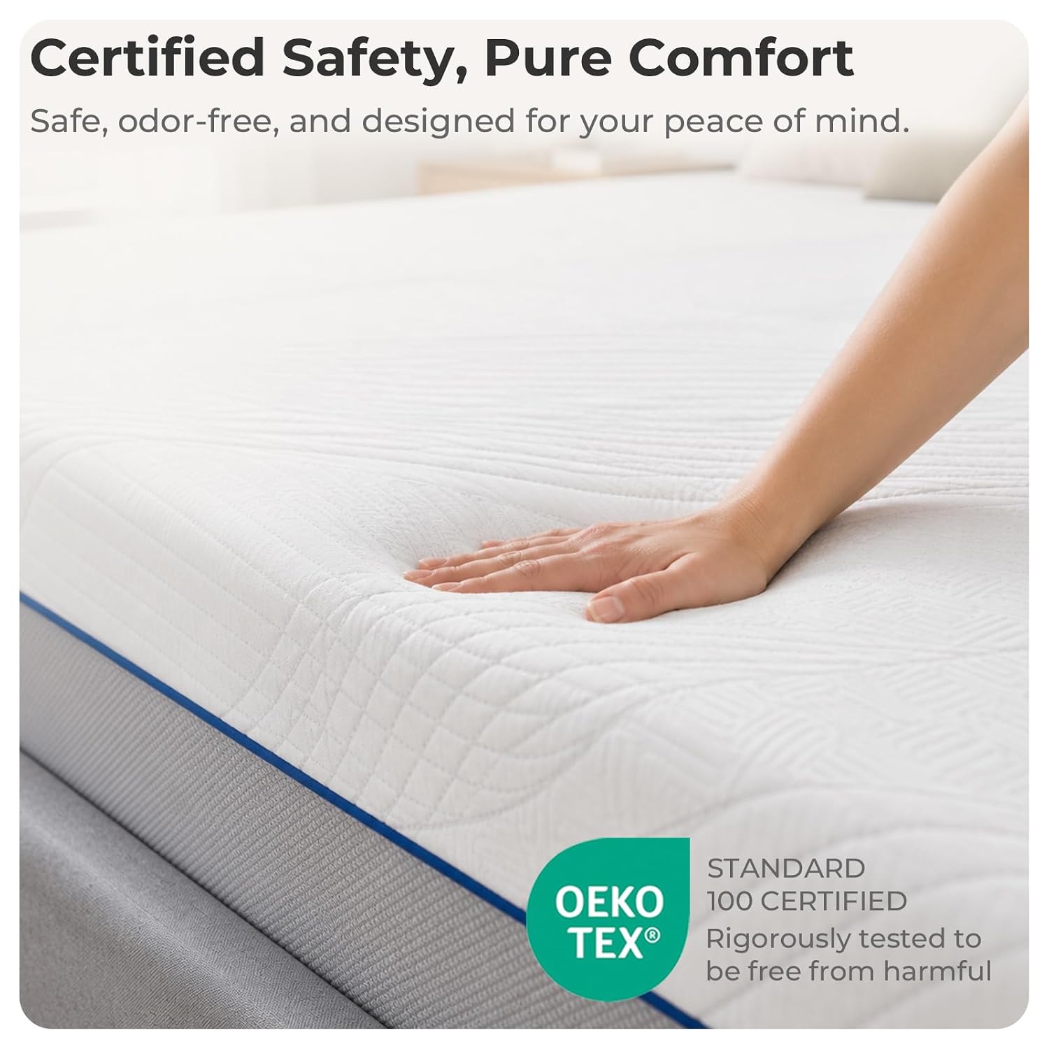 ที่นอนขนาดควีนไซส์ หนา 12 นิ้ว - Memory Foam Mattress In A Box Queen บทวิจารณ์และราคา