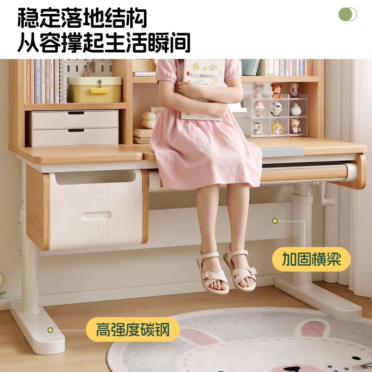 โต๊ะเขียนหนังสือไม้จริง โต๊ะเข - Chairs บทวิจารณ์และราคา