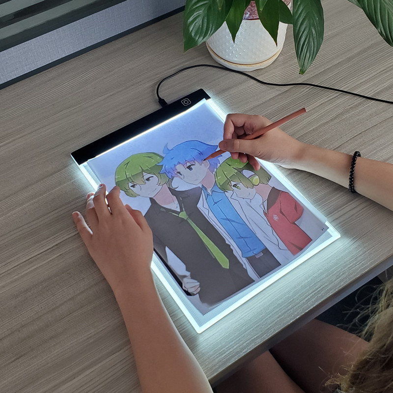 โต๊ะเขียนแบบ LED A5 สำหรับเด็ก - Floating Nightstand With Led Light บทวิจารณ์และราคา